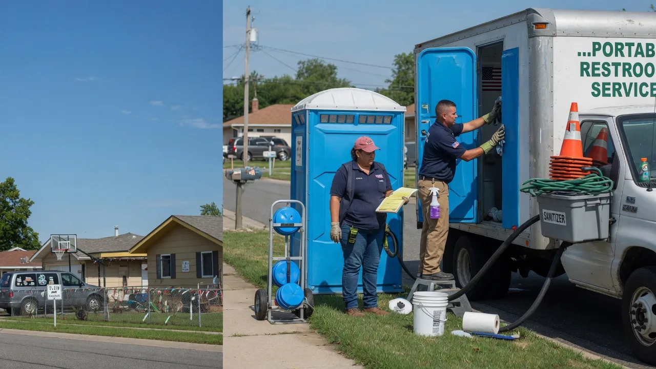 Portable Toilet Rental in Versailles, KY near me